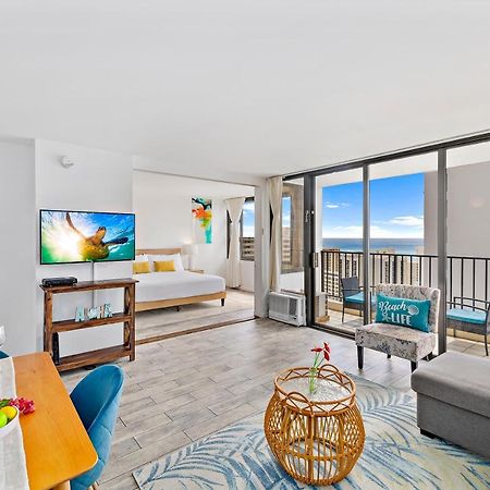1Br With Great Ocean Views, 1 Block To Waikiki Beach Honolulu Exterior foto