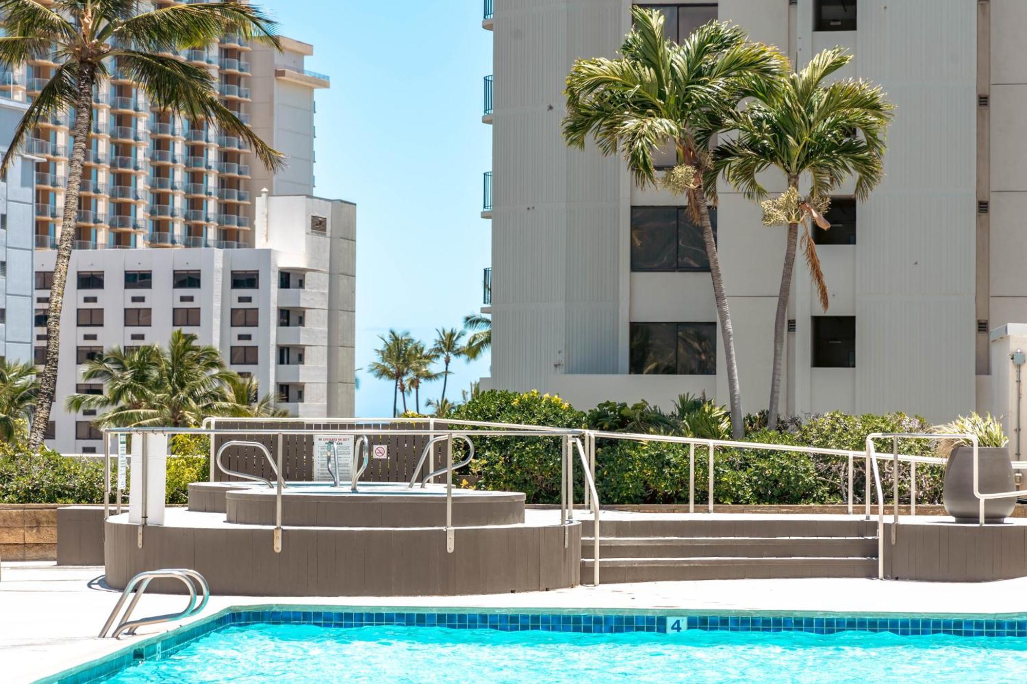 1Br With Great Ocean Views, 1 Block To Waikiki Beach Honolulu Exterior foto