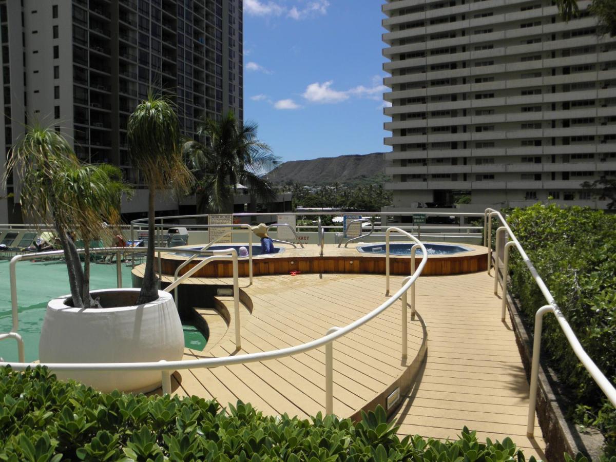 1Br With Great Ocean Views, 1 Block To Waikiki Beach Honolulu Zimmer foto
